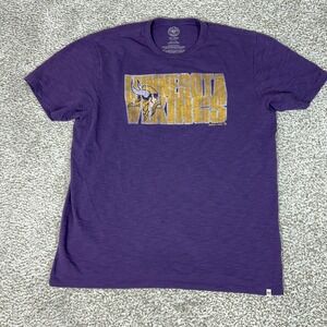 Minnesota Vikings Shirt Mens 2XL Purple NFL Football Short Sleeve Graphic Tee